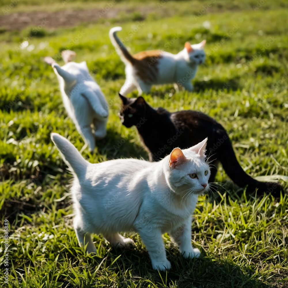 Fototapeta premium International Cat Day