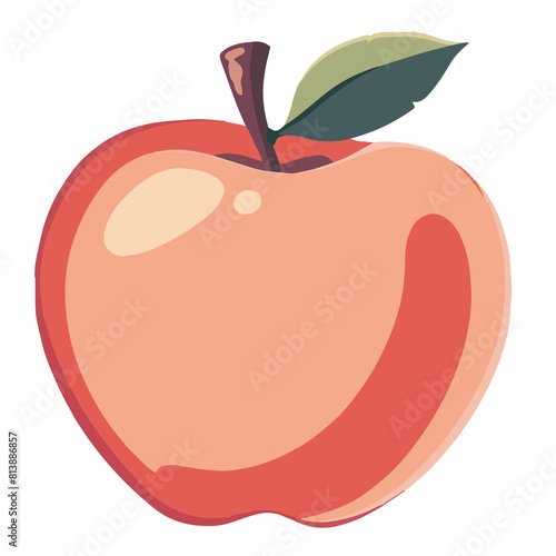 illustration of an apple