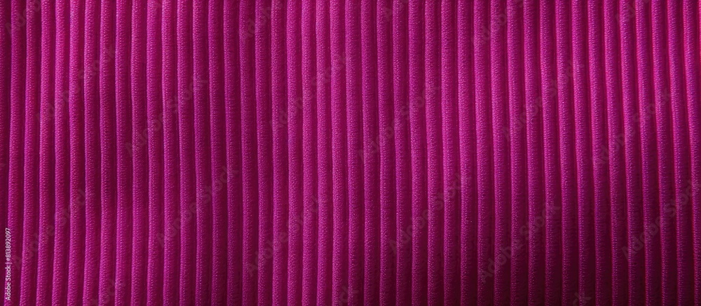 Close up copy space image of a fuchsia colored ribbed cotton fabric showcasing its texture and pattern This natural and organic textile background is made of rib cotton cloth Close up copy space image of a fuchsia colored ribbed cotton fabric showcasing its texture and pattern This natural and organic textile background is made of rib cotton cloth