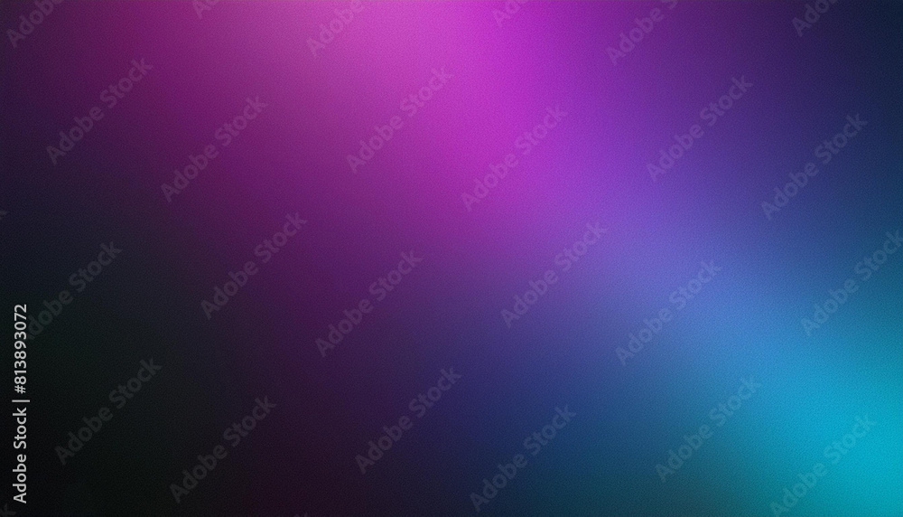 Black blue and purple noise gradient. Background and wallpaper with empty space for text. Texture for decoration and design. Generated AI