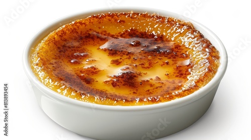 Image description: A photo of a delicious creme brulee with a crispy, caramelized sugar crust on top. The custard is smooth and creamy, and the sugar crust adds a delicious crunch.