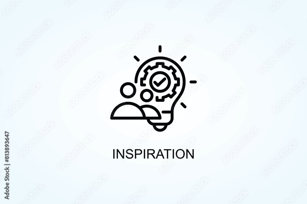 Obraz premium Inspiration Vector Or Logo Sign Symbol Illustration