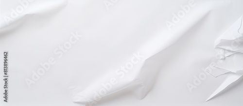 A seamless background that resembles a clean white paper ideal for using as a copy space image