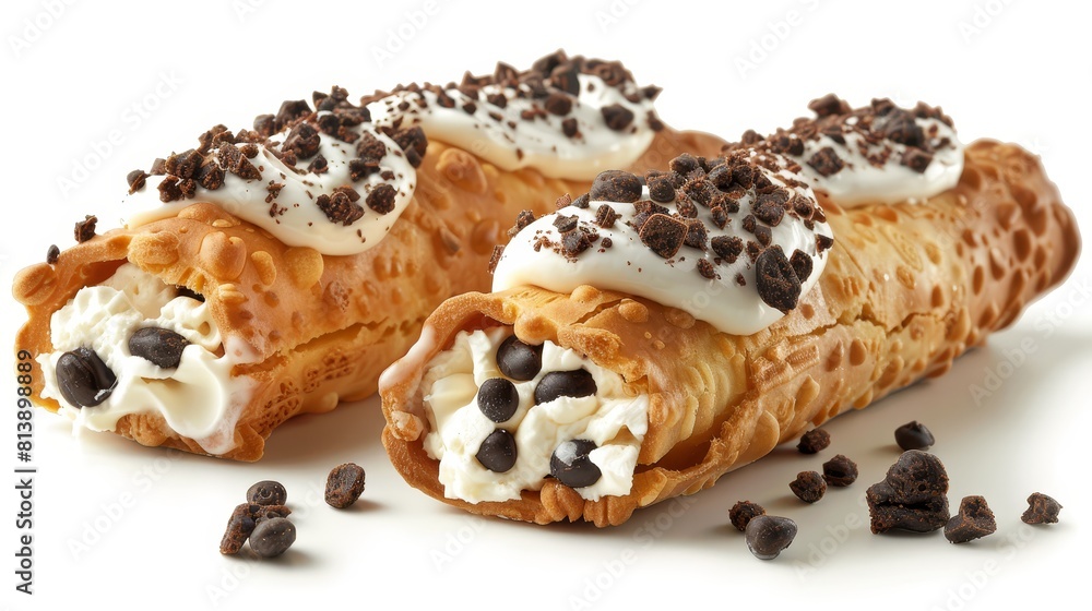 Creamy filling and crispy crust of this Italian pastry will make you want more! Creamy filling and crispy crust of this Italian pastry will make you want more!