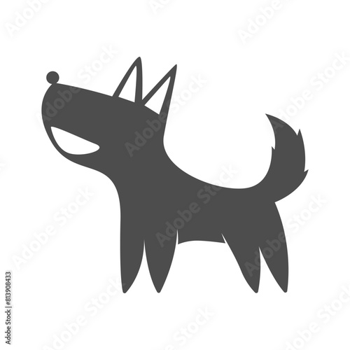 Dog logo icon design