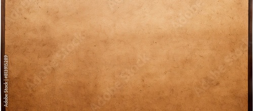 The brown cork board is placed on a white background providing ample space for taking notes or leaving reminders