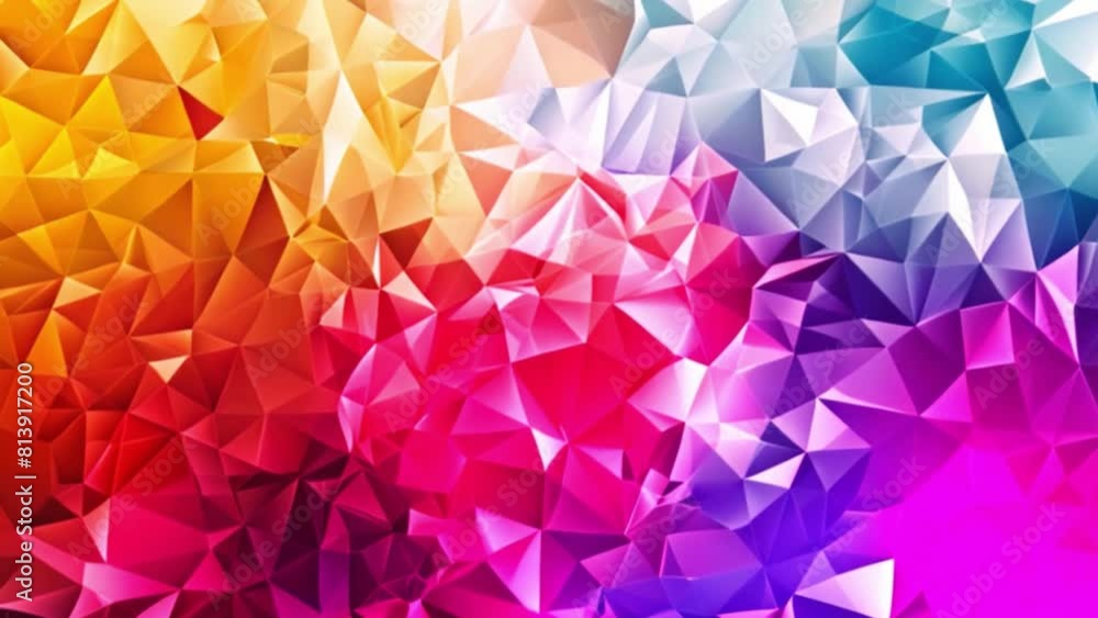 A vibrant, abstract pattern transitions from red and yellow to blue and purple hues, creating a dynamic polygonal design. A vibrant, abstract pattern transitions from red and yellow to blue and purple hues, creating a dynamic polygonal design.