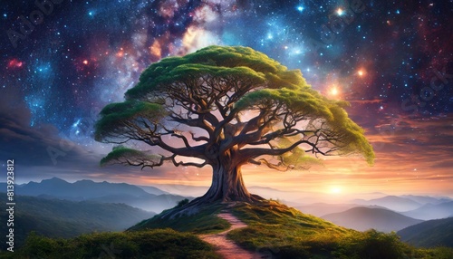 A large tree that grew in space photo