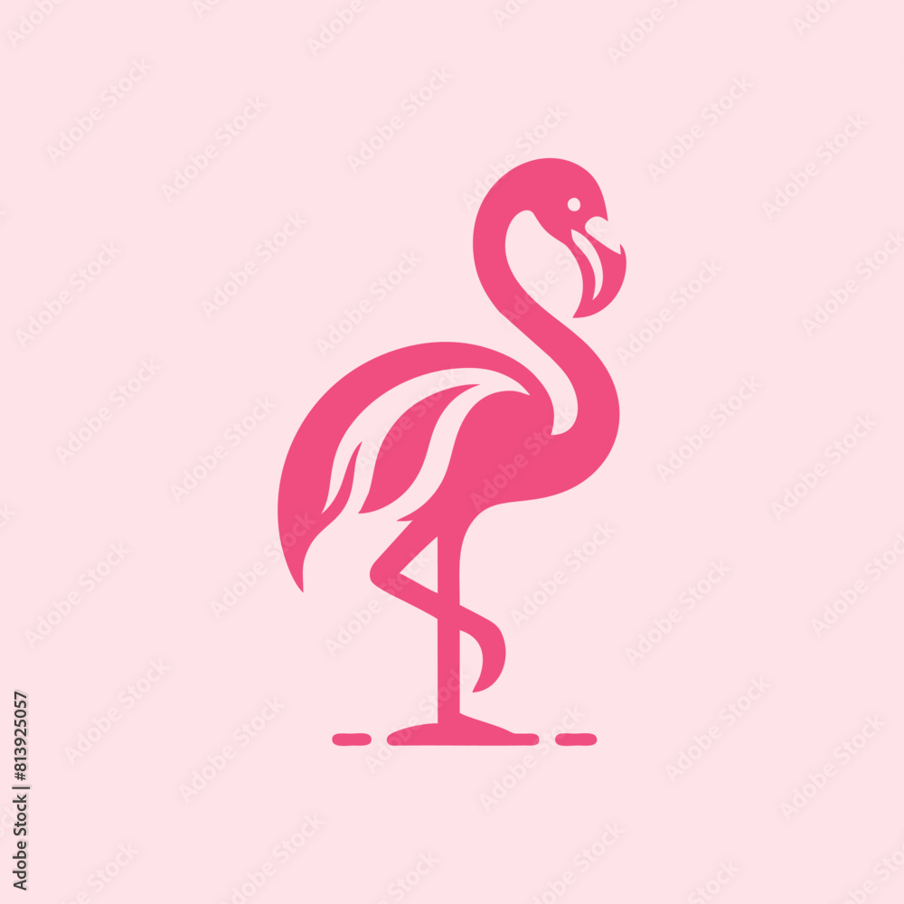 flamingo bird logo vector design, vector flamingo bird illustration, beautiful and elegant flamingo bird design flamingo bird logo vector design, vector flamingo bird illustration, beautiful and elegant flamingo bird design