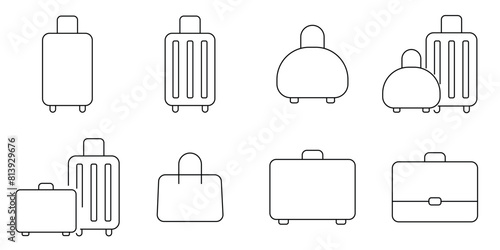 bags and suitcases line set