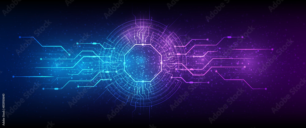 Abstract technology background Hi-tech communication concept futuristic digital innovation background vector illustration, Bright circle and shine the light within.
Abstract technology background Hi-tech communication concept futuristic digital innovation background vector illustration, Bright circle and shine the light within.