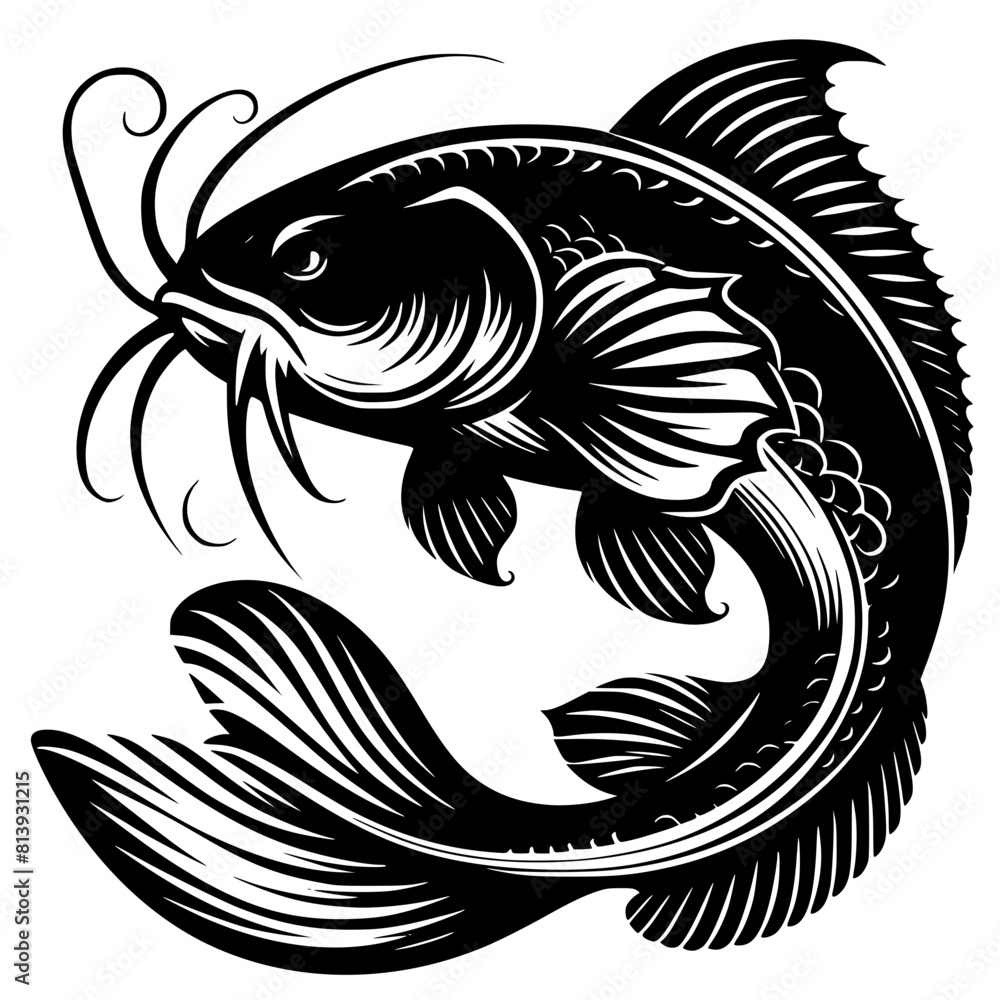 black and white fish black and white fish