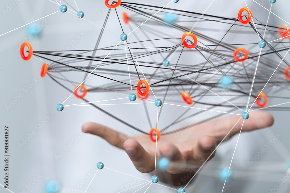 conference Digital Network and data concept 3d conference Digital Network and data concept 3d