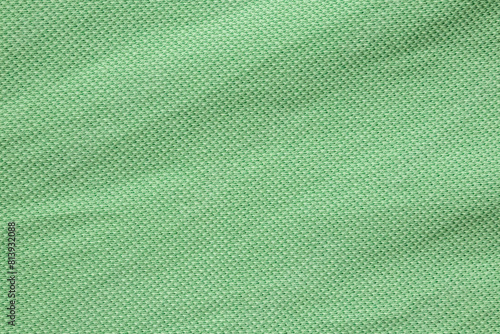 Abstract green clothing fabric texture pattern background