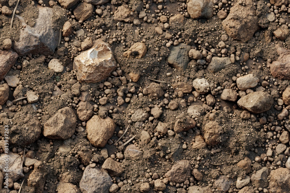 Natural and Earthy Seamless Dirt Texture for an Organic and Rustic Design Natural and Earthy Seamless Dirt Texture for an Organic and Rustic Design