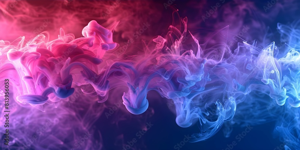 Creating a D image of ink in water with realistic shading and abstract background. Concept Ink in Water, Realistic Shading, Abstract Background, 3D Image Creating a D image of ink in water with realistic shading and abstract background. Concept Ink in Water, Realistic Shading, Abstract Background, 3D Image