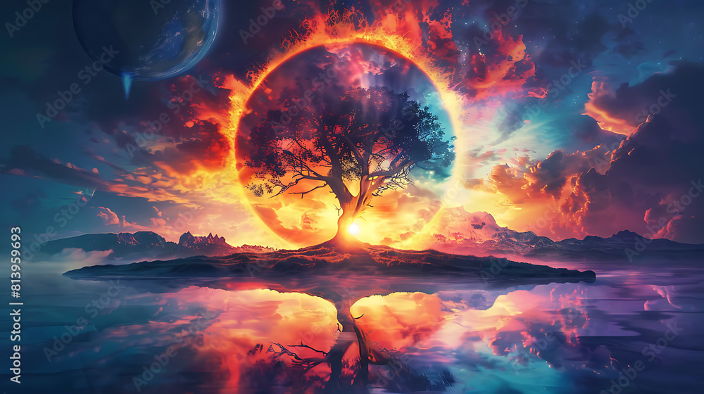 Eternal Spring: A Timeless Realm of Blossoms and Biomes Eternal Spring: A Timeless Realm of Blossoms and Biomes
