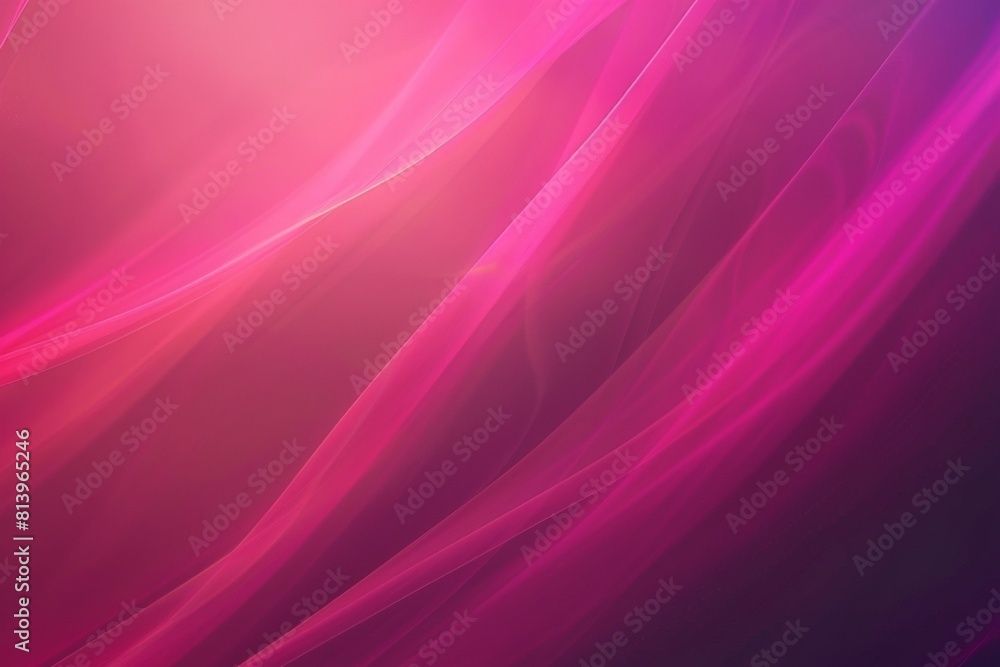 Abstract background with pink and purple gradient, smooth lines and curves Abstract background with pink and purple gradient, smooth lines and curves