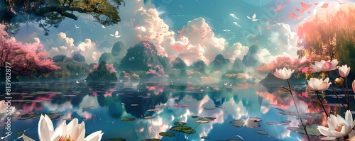 Fantastical Floral Reflecti...