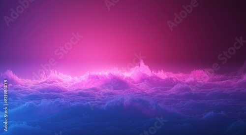 Blue-purple gradient background, minimalistic style, simple design, dark blue and violet gradient background, vector illustration, high resolution, professional photograph, sharp f