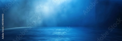 Blue gradient background  blue color tone  gradient background  banner design in the style of a simple and clean style  high resolution professional photography  with very detailed