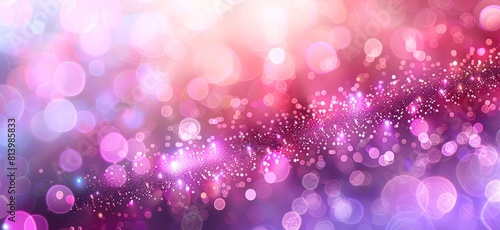 Blurred pastel bokeh background with light pink and violet colors, shiny, glittery, dreamlike, soft lighting, whimsical, blurred lights, pastels, sparkles, cute, magical, fairy tal photo