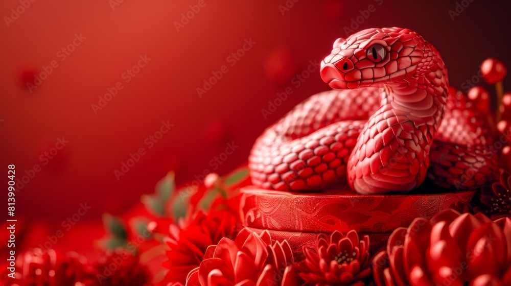 Happy Chinese New Year 2025 Snake With Presents Gift Boxes And Christmas Tree, Wooden Shake Zodiac Sign In Chinese Horoscope, Copy Space Mock Up Background Happy Chinese New Year 2025 Snake With Presents Gift Boxes And Christmas Tree, Wooden Shake Zodiac Sign In Chinese Horoscope, Copy Space Mock Up Background