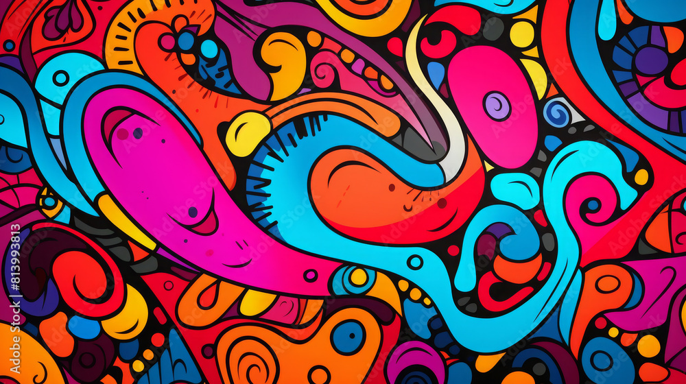 colorful graffiti art design bright background
colorful graffiti art design bright background