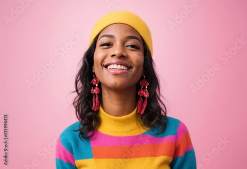 portrait of a smiling girl