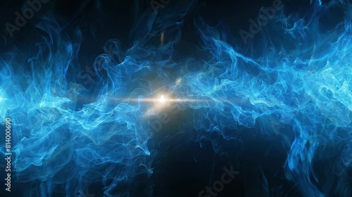 the meeting of the two asabs which gave rise to a very amazing light. seamless looping time-lapse virtual 4K video Animation Background.