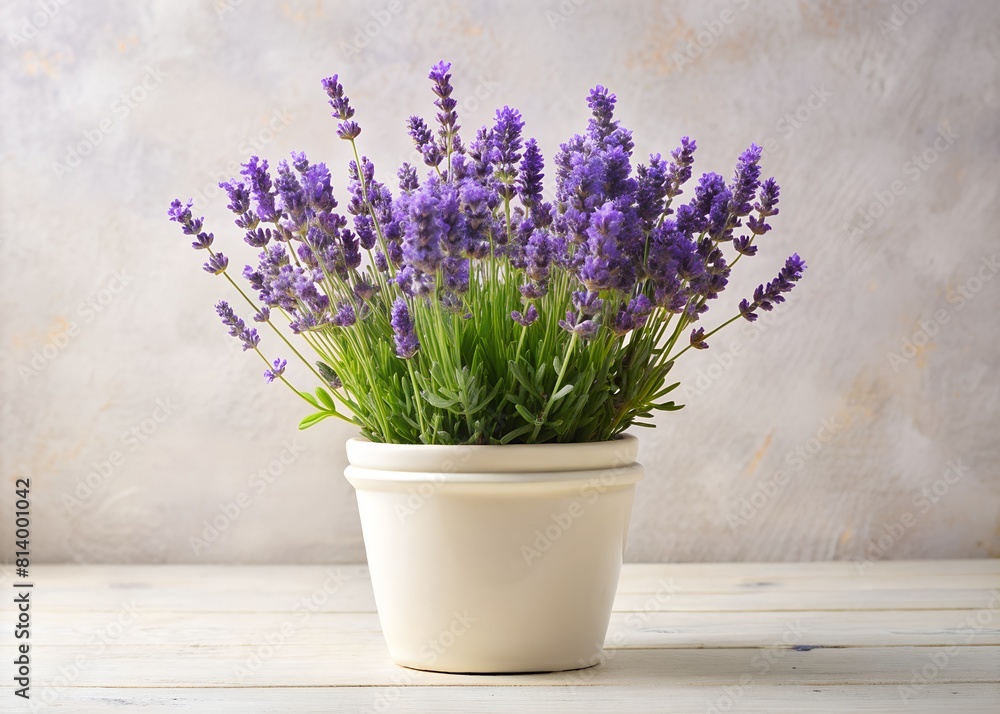 Lavender flowers in a vase Lavender flowers in a vase