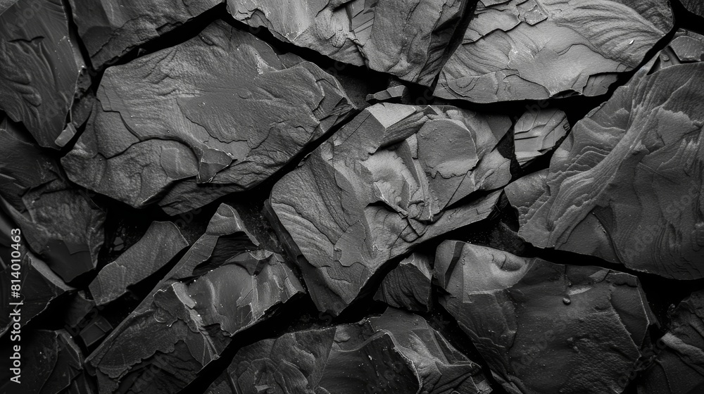 Black slate background. Natural dark grey stone texture. Black slate background. Natural dark grey stone texture.