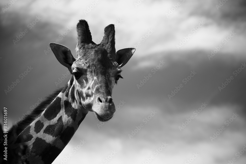 Naklejka premium Jirafa 3