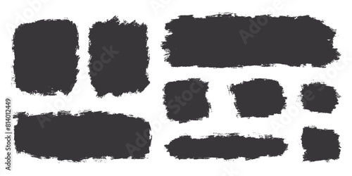 Black texture spots on a white background, vector grunge background. Vector graphics on a white background