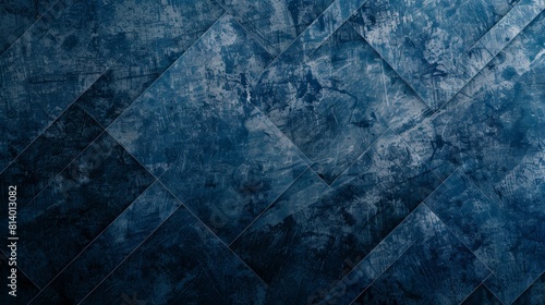 Blue grunge texture with scratches and cracks. © admin_design
