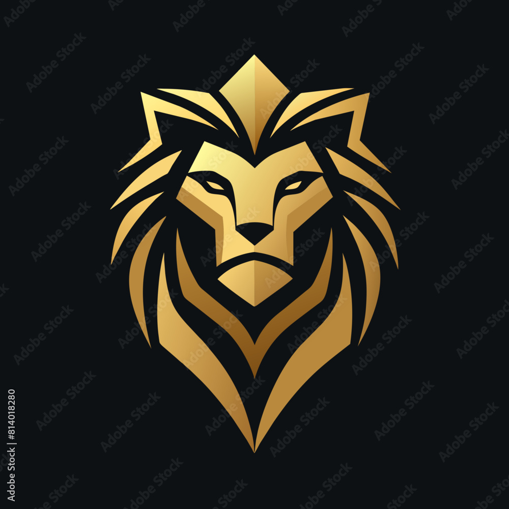 Black-golden-aura-unique-golden-roaring-lion-face Black-golden-aura-unique-golden-roaring-lion-face