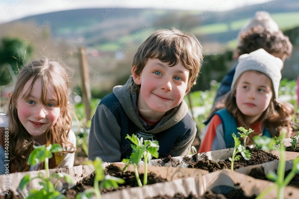 Budding Gardeners: Children Taking Care of Their Community Plot Budding Gardeners: Children Taking Care of Their Community Plot