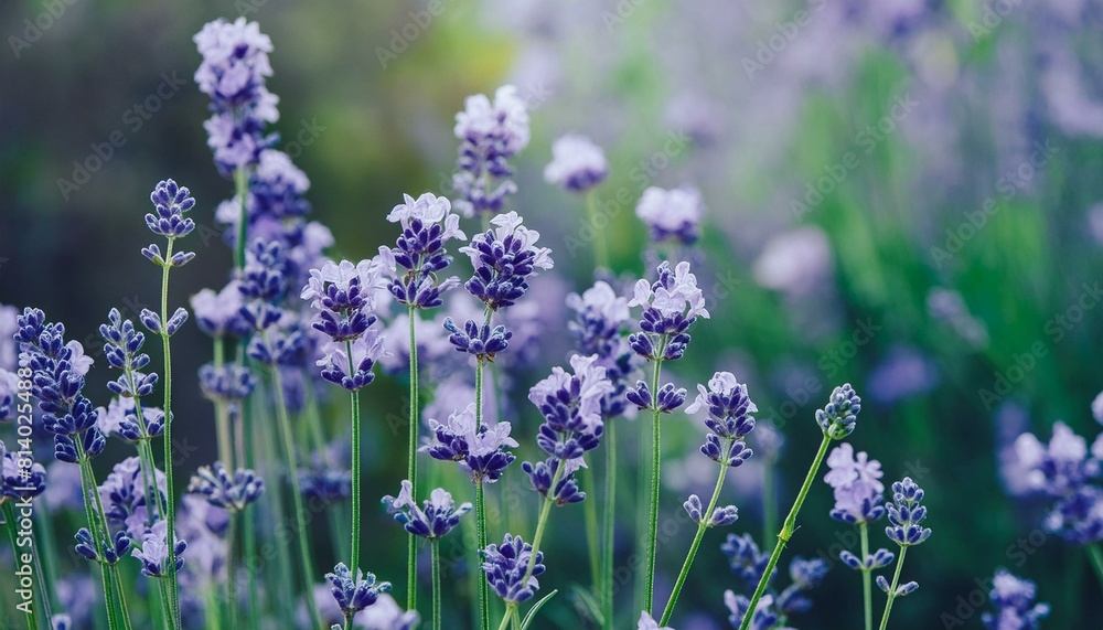 Naklejka premium close up of lavender flowers