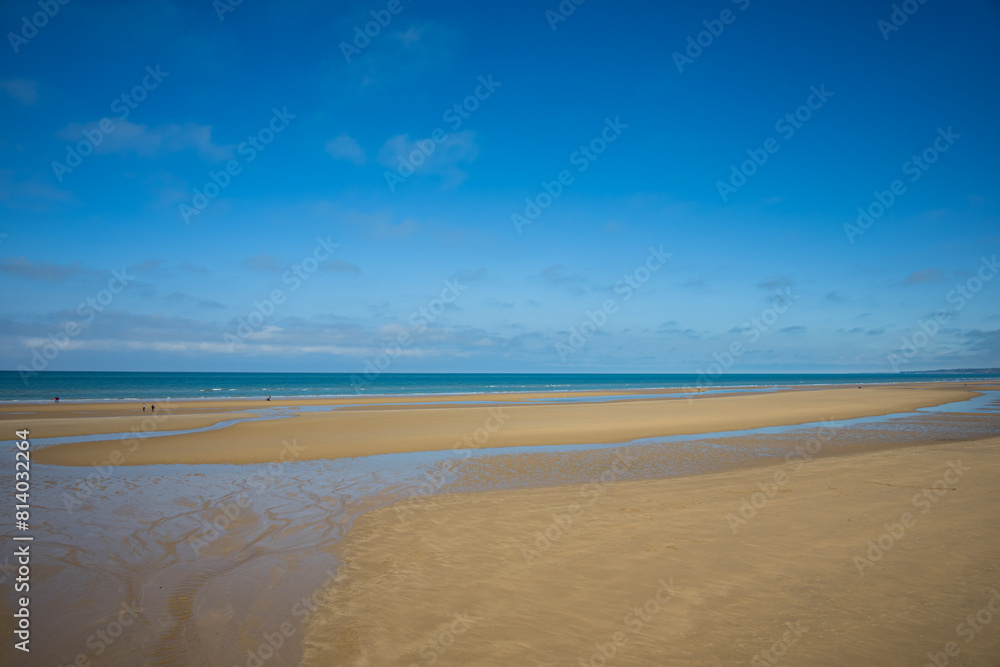 Plage du débarquement de Omaha Beach à Vierville-sur-Mer