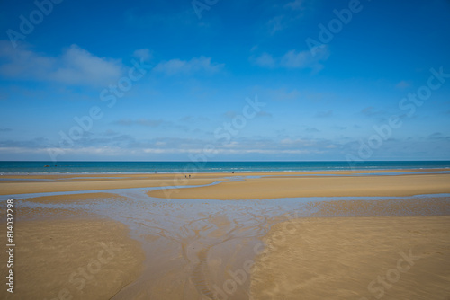 Plage du débarquement de Omaha Beach à Vierville-sur-Mer