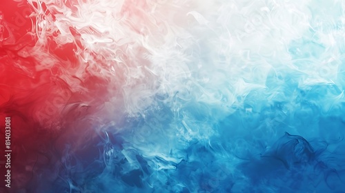 A captivating red, blue, and white mix background with subtle gradients, perfect for enhancing the visual appeal of presentations or websites. photo