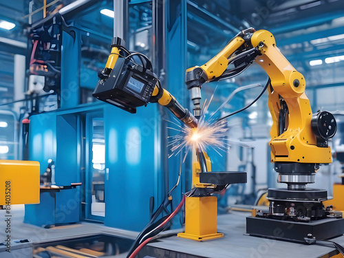 Managing Robotic Welding Arms in Automotive Industry 4.0.