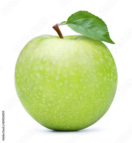 green apple isolated on white © Alexstar