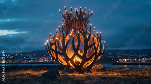 The Reykjavik Arts Festival in Iceland a biennial event that turns the city into a canvas for artists from around the world featuring installations performances and exhibitions that explore the bounda photo