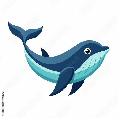 illustration of a cartoon shark