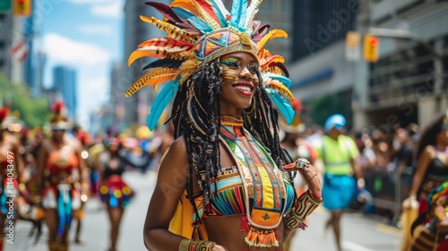 The Caribbean Carnival Toronto in Canada a vibrant and colorful celebration of Caribbean culture with parades music dance and exotic costumes transforming Toronto into a showcase of multiculturalism a