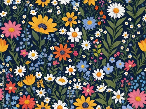 meadow floral pattern  Floral beauty