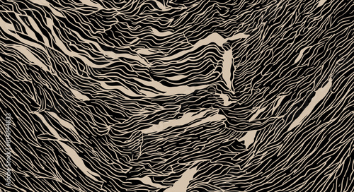 Hand drawn strain texture background. Vector illustration
