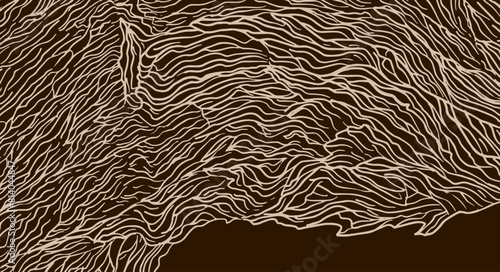 Hand drawn strain texture background. Vector illustration