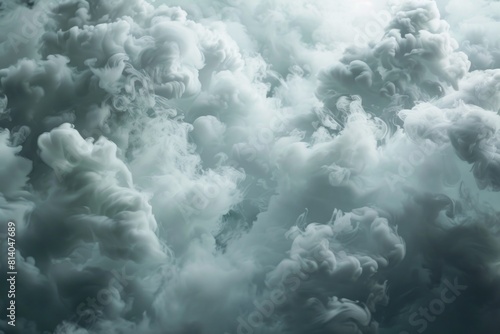 Cloud of smoke with grayish color © Alexandr